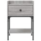 vidaXL Nachttisch Grau Sonoma-Eiche 40,5x31x60 cm Holzwerkstoff vidaXL Nachttisch Grau Sonoma-Eiche 40,5x31x60 cm Holzwerkstoff