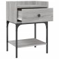 vidaXL Nachttisch Grau Sonoma-Eiche 40,5x31x60 cm Holzwerkstoff vidaXL Nachttisch Grau Sonoma-Eiche 40,5x31x60 cm Holzwerkstoff