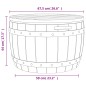 vidaXL 3-in-1 Gartenbox Hellbraun Polypropylen vidaXL 3-in-1 Gartenbox Hellbraun Polypropylen