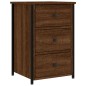 vidaXL Nachttische 2 Stk. Braun Eichen-Optik 40x36x60 cm Holzwerkstoff vidaXL Nachttische 2 Stk. Braun Eichen-Optik 40x36x60 cm Holzwerkstoff