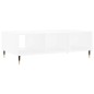 vidaXL Couchtisch Weiß 104x60x35 cm Holzwerkstoff vidaXL Couchtisch Weiß 104x60x35 cm Holzwerkstoff