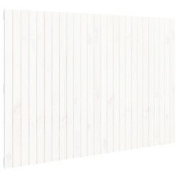 vidaXL Wand-Kopfteil Weiß 166x3x110 cm Massivholz Kiefer