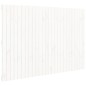 vidaXL Wand-Kopfteil Weiß 166x3x110 cm Massivholz Kiefer