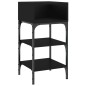 vidaXL Nachttisch Schwarz 35x34,5x70 cm Holzwerkstoff vidaXL Nachttisch Schwarz 35x34,5x70 cm Holzwerkstoff