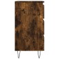 vidaXL Nachttische 2 Stk. Räuchereiche 40x35x69 cm Holzwerkstoff vidaXL Nachttische 2 Stk. Räuchereiche 40x35x69 cm Holzwerkstoff