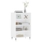 vidaXL Highboard Weiß 57x35x90 cm Holzwerkstoff vidaXL Highboard Weiß 57x35x90 cm Holzwerkstoff