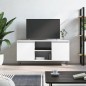 vidaXL TV-Schrank Weiß 104x35x50 cm Holzwerkstoff vidaXL TV-Schrank Weiß 104x35x50 cm Holzwerkstoff