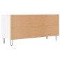vidaXL TV-Schrank Weiß 104x35x50 cm Holzwerkstoff vidaXL TV-Schrank Weiß 104x35x50 cm Holzwerkstoff
