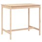 vidaXL Gartentisch 121x82,5x110 cm Massivholz Kiefer vidaXL Gartentisch 121x82,5x110 cm Massivholz Kiefer