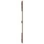 vidaXL Wand-Kopfteil Honigbraun 204x3x110 cm Massivholz Kiefer vidaXL Wand-Kopfteil Honigbraun 204x3x110 cm Massivholz Kiefer