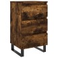 vidaXL Nachttisch Räuchereiche 40x35x69 cm Holzwerkstoff vidaXL Nachttisch Räuchereiche 40x35x69 cm Holzwerkstoff