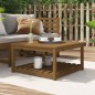 vidaXL Gartentisch Honigbraun 82,5x82,5x45 cm Massivholz Kiefer vidaXL Gartentisch Honigbraun 82,5x82,5x45 cm Massivholz Kiefer