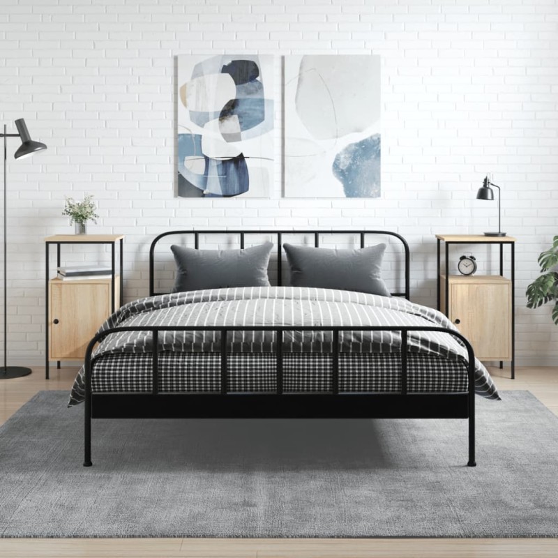 vidaXL Nachttische 2 Stk. Sonoma-Eiche 41x31x80 cm Holzwerkstoff vidaXL Nachttische 2 Stk. Sonoma-Eiche 41x31x80 cm Holzwerkstoff