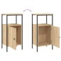 vidaXL Nachttische 2 Stk. Sonoma-Eiche 41x31x80 cm Holzwerkstoff vidaXL Nachttische 2 Stk. Sonoma-Eiche 41x31x80 cm Holzwerkstoff