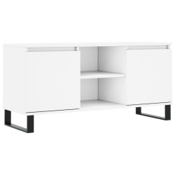 vidaXL TV-Schrank Weiß 104x35x50 cm Holzwerkstoff