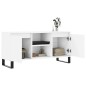 vidaXL TV-Schrank Weiß 104x35x50 cm Holzwerkstoff vidaXL TV-Schrank Weiß 104x35x50 cm Holzwerkstoff
