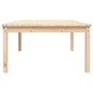 vidaXL Gartentisch 121x82,5x45 cm Massivholz Kiefer vidaXL Gartentisch 121x82,5x45 cm Massivholz Kiefer