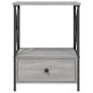 vidaXL Nachttisch Grau Sonoma 50x41x65 cm Holzwerkstoff vidaXL Nachttisch Grau Sonoma 50x41x65 cm Holzwerkstoff