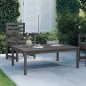 vidaXL Gartentisch Grau 121x82,5x45 cm Massivholz Kiefer vidaXL Gartentisch Grau 121x82,5x45 cm Massivholz Kiefer