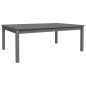 vidaXL Gartentisch Grau 121x82,5x45 cm Massivholz Kiefer vidaXL Gartentisch Grau 121x82,5x45 cm Massivholz Kiefer