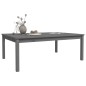 vidaXL Gartentisch Grau 121x82,5x45 cm Massivholz Kiefer vidaXL Gartentisch Grau 121x82,5x45 cm Massivholz Kiefer