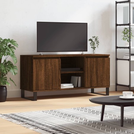 vidaXL TV-Schrank Braun Eichen-Optik 104x35x50 cm Holzwerkstoff
