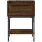 vidaXL Nachttisch Braun Eichen-Optik 40,5x31x60 cm Holzwerkstoff vidaXL Nachttisch Braun Eichen-Optik 40,5x31x60 cm Holzwerkstoff