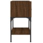 vidaXL Nachttisch Braun Eichen-Optik 40,5x31x60 cm Holzwerkstoff vidaXL Nachttisch Braun Eichen-Optik 40,5x31x60 cm Holzwerkstoff