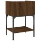 vidaXL Nachttisch Braun Eichen-Optik 40,5x31x60 cm Holzwerkstoff vidaXL Nachttisch Braun Eichen-Optik 40,5x31x60 cm Holzwerkstoff