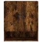 vidaXL Wandschrank Räuchereiche 60x31x70 cm Holzwerkstoff vidaXL Wandschrank Räuchereiche 60x31x70 cm Holzwerkstoff
