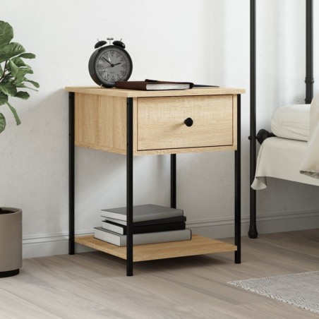 vidaXL Nachttisch Sonoma-Eiche 44x45x58 cm Holzwerkstoff