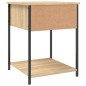vidaXL Nachttisch Sonoma-Eiche 44x45x58 cm Holzwerkstoff vidaXL Nachttisch Sonoma-Eiche 44x45x58 cm Holzwerkstoff