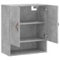 vidaXL Wandschrank Betongrau 60x31x70 cm Holzwerkstoff vidaXL Wandschrank Betongrau 60x31x70 cm Holzwerkstoff