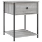 vidaXL Nachttische 2 Stk. Grau Sonoma 44x45x58 cm Holzwerkstoff vidaXL Nachttische 2 Stk. Grau Sonoma 44x45x58 cm Holzwerkstoff