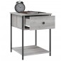 vidaXL Nachttische 2 Stk. Grau Sonoma 44x45x58 cm Holzwerkstoff vidaXL Nachttische 2 Stk. Grau Sonoma 44x45x58 cm Holzwerkstoff