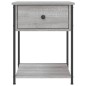 vidaXL Nachttische 2 Stk. Grau Sonoma 44x45x58 cm Holzwerkstoff vidaXL Nachttische 2 Stk. Grau Sonoma 44x45x58 cm Holzwerkstoff