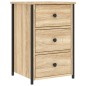 vidaXL Nachttisch Sonoma-Eiche 40x36x60 cm Holzwerkstoff vidaXL Nachttisch Sonoma-Eiche 40x36x60 cm Holzwerkstoff