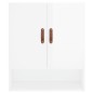 vidaXL Wandschrank Hochglanz-Weiß 60x31x70 cm Holzwerkstoff vidaXL Wandschrank Hochglanz-Weiß 60x31x70 cm Holzwerkstoff