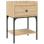vidaXL Nachttische 2 Stk. Sonoma-Eiche 40,5x31x60 cm Holzwerkstoff vidaXL Nachttische 2 Stk. Sonoma-Eiche 40,5x31x60 cm Holzwerkstoff