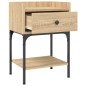vidaXL Nachttische 2 Stk. Sonoma-Eiche 40,5x31x60 cm Holzwerkstoff vidaXL Nachttische 2 Stk. Sonoma-Eiche 40,5x31x60 cm Holzwerkstoff