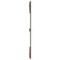 vidaXL Wand-Kopfteil Honigbraun 146,5x3x110 cm Massivholz Kiefer