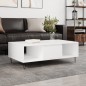 vidaXL Couchtisch Weiß 104x60x35 cm Holzwerkstoff vidaXL Couchtisch Weiß 104x60x35 cm Holzwerkstoff