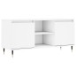 vidaXL TV-Schrank Weiß 104x35x50 cm Holzwerkstoff vidaXL TV-Schrank Weiß 104x35x50 cm Holzwerkstoff