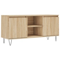 vidaXL TV-Schrank Sonoma-Eiche 104x35x50 cm Holzwerkstoff