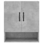 vidaXL Wandschrank Betongrau 60x31x70 cm Holzwerkstoff vidaXL Wandschrank Betongrau 60x31x70 cm Holzwerkstoff