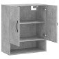 vidaXL Wandschrank Betongrau 60x31x70 cm Holzwerkstoff vidaXL Wandschrank Betongrau 60x31x70 cm Holzwerkstoff