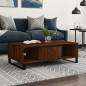 vidaXL Couchtisch Braun Eichen-Optik 104x60x35 cm Holzwerkstoff vidaXL Couchtisch Braun Eichen-Optik 104x60x35 cm Holzwerkstoff