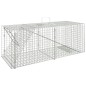 Lebendfalle 64,5x25x26,5 cm Verzinktes Eisen Lebendfalle 64,5x25x26,5 cm Verzinktes Eisen