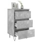 vidaXL Nachttische 2 Stk. Betongrau 40x35x69 cm Holzwerkstoff vidaXL Nachttische 2 Stk. Betongrau 40x35x69 cm Holzwerkstoff