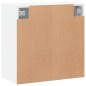 vidaXL Wandschrank Weiß 60x31x60 cm Holzwerkstoff vidaXL Wandschrank Weiß 60x31x60 cm Holzwerkstoff